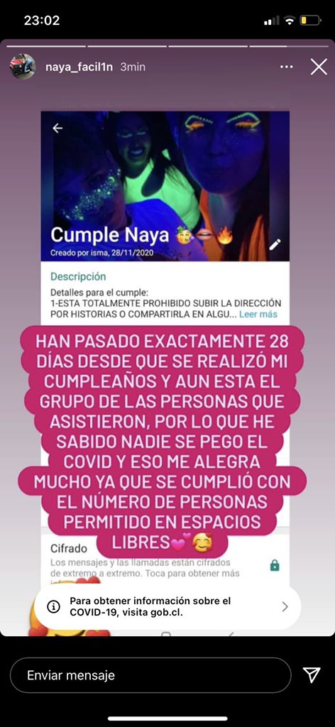 NoMeSiganTanto's tweet photo. La naya tiene mejor trazabilidad que el minsal https://t.co/XtWF2RI66T
