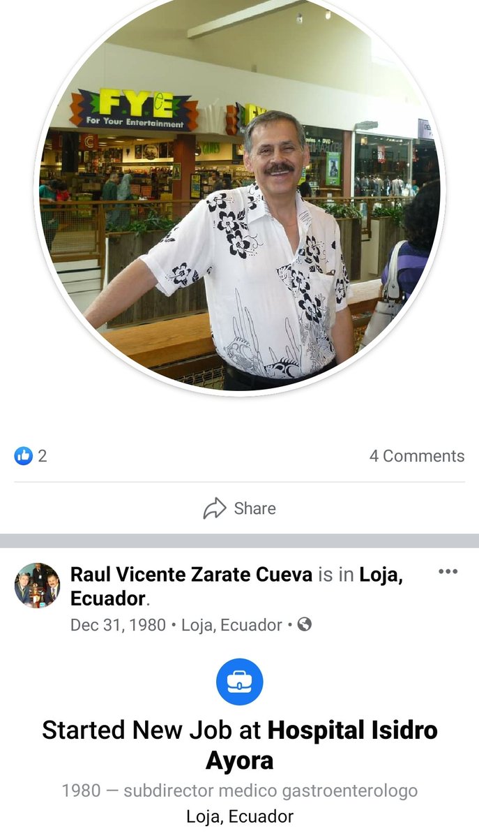 mathandeath's tweet photo. @SarangoBravo @PedritoExtranja Es este? El sub director medico gastroenterologo del hosp isidro ayora en loja? https://t.co/J3TanqiwkN
