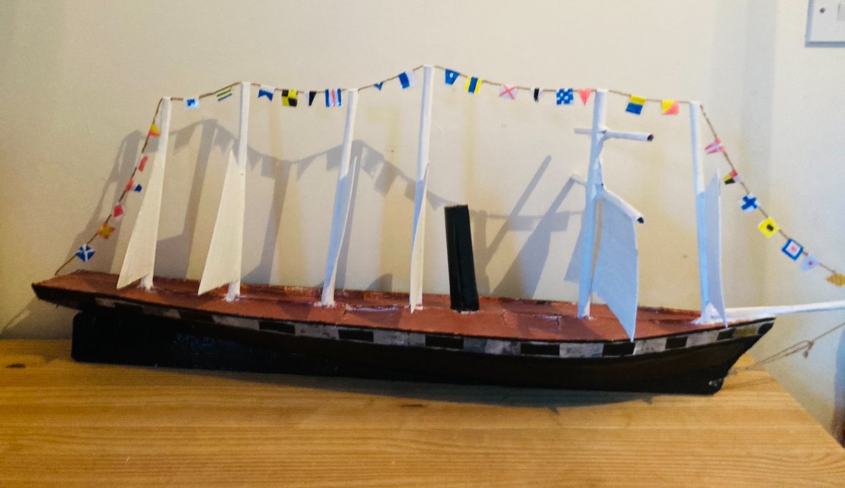My Future My Choice (@mf_mc) on Twitter photo Theo's model ship - made as part of a fleet of model ships to celebrate 50th Anniversary of the return of <a href="/SSGreatBritain/">Brunel's SS Great Britain</a> to Bristol. A project staged by <a href="/MVBalmoral/">Balmoral</a>. Hope we can sail these models in 2021. <a href="/brunelsbridge/">Clifton Suspension Bridge</a> <a href="/BristolCouncil/">Bristol City Council</a> <a href="/BCCSabrina6/">BristolCruisingClub</a> <a href="/bristolport/">Bristol Port</a> <a href="/bristolpacket/">Bristol Packet</a> Theo's model ship - made as part of a fleet of model ships to celebrate 50th Anniversary of the return of <a href="/SSGreatBritain/">Brunel's SS Great Britain</a> to Bristol. A project staged by <a href="/MVBalmoral/">Balmoral</a>. Hope we can sail these models in 2021. <a href="/brunelsbridge/">Clifton Suspension Bridge</a> <a href="/BristolCouncil/">Bristol City Council</a> <a href="/BCCSabrina6/">BristolCruisingClub</a> <a href="/bristolport/">Bristol Port</a> <a href="/bristolpacket/">Bristol Packet</a>