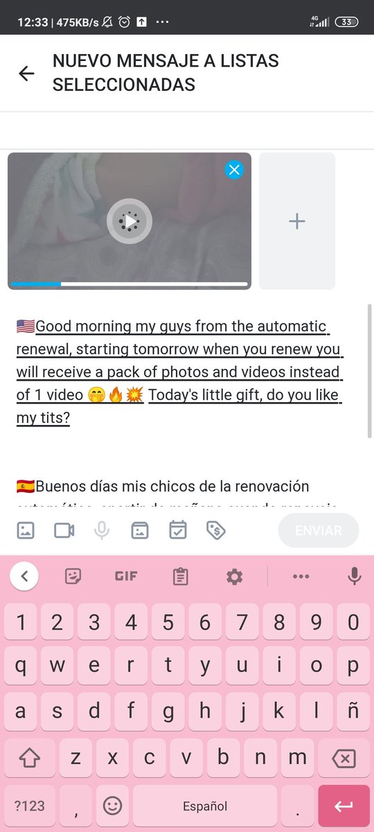tamaritataamii's tweet photo. 🇺🇸You are still not in my OnlyFans Vip for only 3 $ (2.56 €) receiving free videos and photos? I wait for you love🔥🐷💦
https://t.co/2RpVxVEjFn

🇪🇦Aún no estás en mi OnlyFans Vip por solo 3$ (2'56€) recibiendo videos y fotos gratis? Te espero amor🔥🐷💦
https://t.co/2RpVxVEjFn https://t.co/gXFblelMHN
