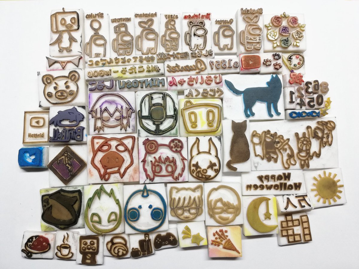 Twoucan 消しゴムはんこ の注目ツイート モデル Twoucan 消しゴムはんこ の注目ツイート モデル