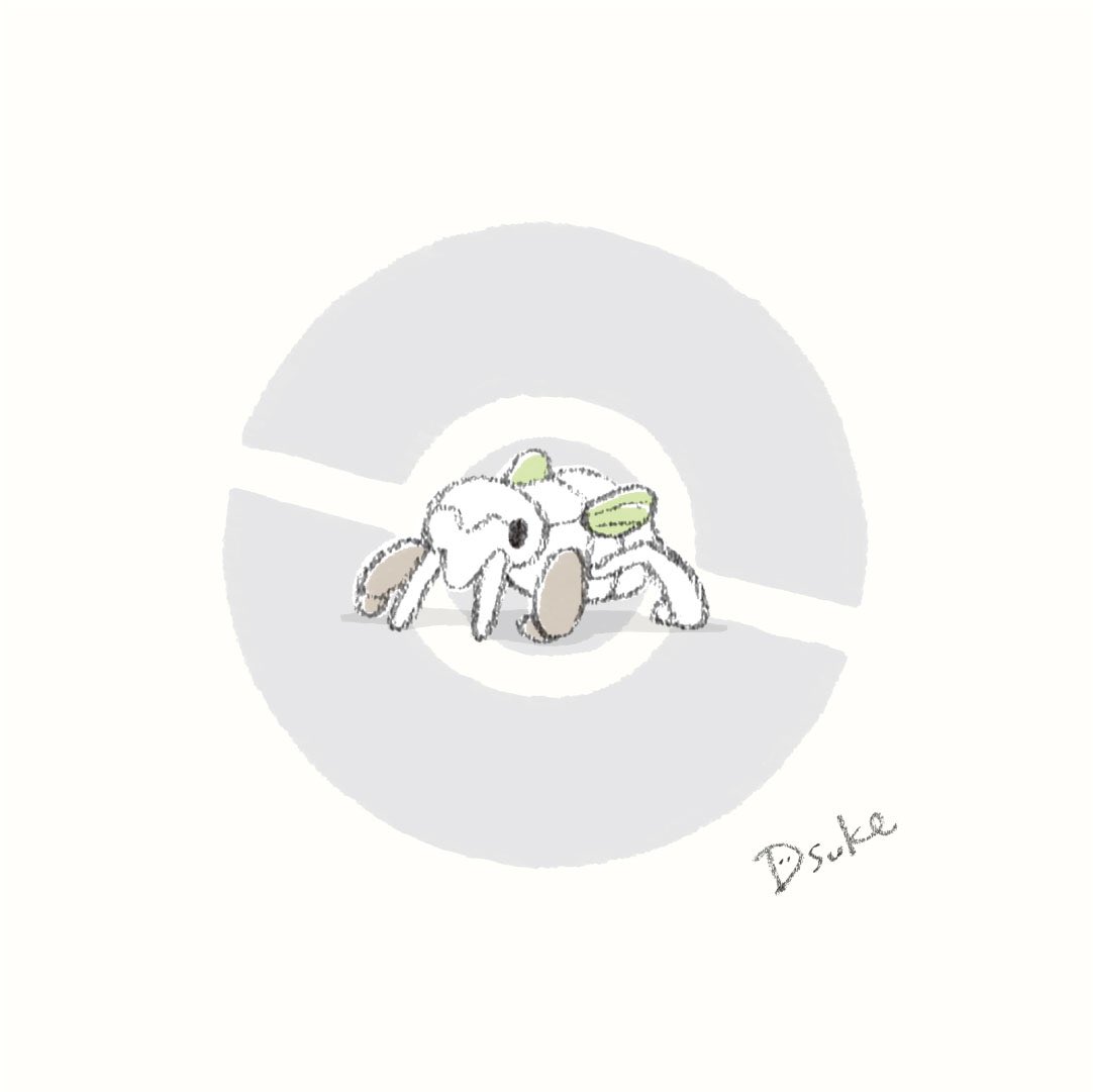 Dsuke ゆるイラスト No 290 ツチニン No 291 テッカニン No 292 ヌケニン Dsuke ゆるポケ ポケモン Pokemon ポケットモンスター ポケモン剣盾 ツチニン テッカニン ヌケニン