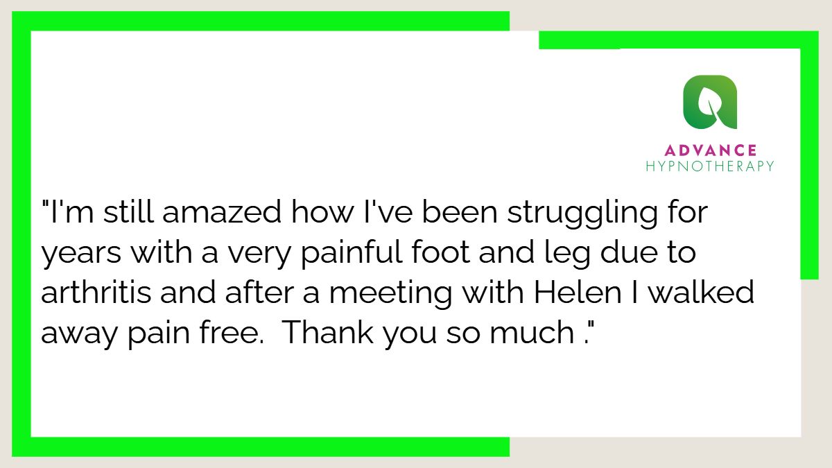 You don't need the pain to remind you that you have arthritis.  Imagine being free of pain.  Often my clients arrive as sceptics...years later some still can't believe it.  What have you got to lose?  Get in touch.
#arthritis #pain #painfree