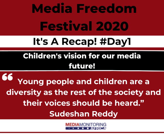 MediaMattersZA's tweet image. Missed our 1 event on 26th October 2020?

Children&apos;s vision for our media future! 

#MFF2020

Read article here: ow.ly/bVM250C8LjF
