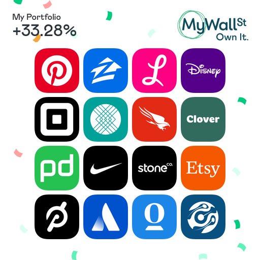 loucarpenter1's tweet photo. I'm owning my financial future with MyWallSt- a total novice and started investing 5 months ago, haven’t looked back since and such an interesting way to spend my time and invest my money. Thanks to all @MyWallStHQ #MyWallSt #Horizon #ownit2020 https://t.co/Oy6YKprM4D