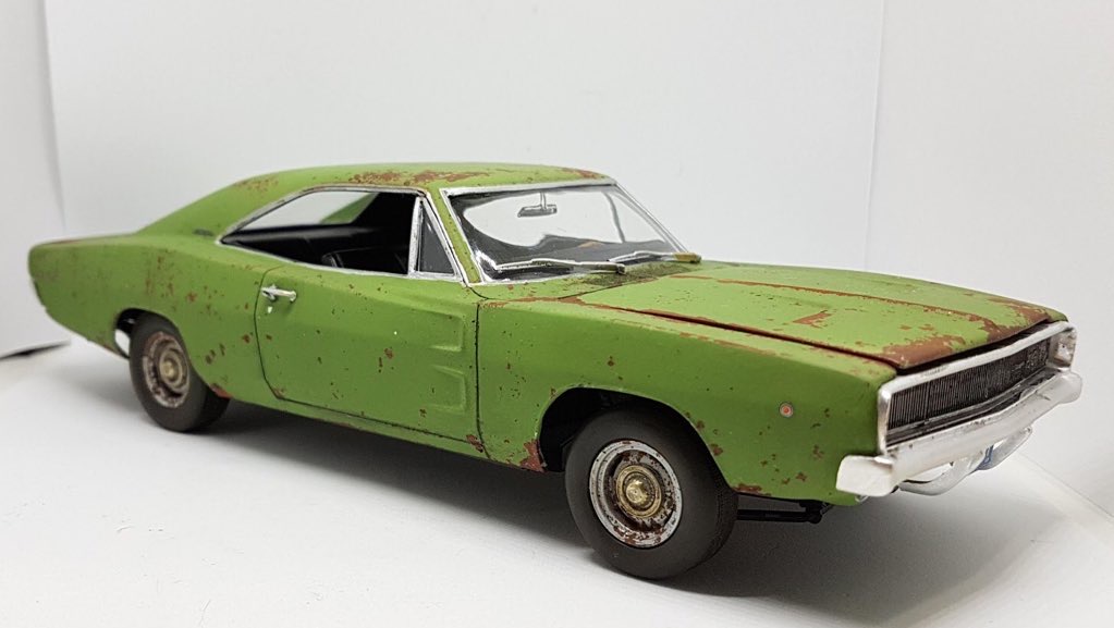  #CJHM2020 February 2020 - Finished the  #Revell Dodge Charger