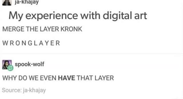 ABCSocial4's tweet image. This happens to me so many times! 🤬
#WrongLayer #FFS #DesignerProblems #Design #Meme