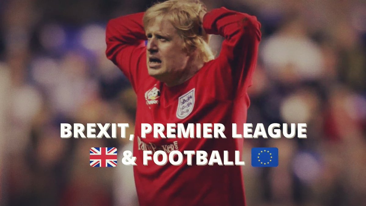  BREXIT À partir du 1er janvier 2021, le Brexit sera officiel entre le Royaume-Uni et l'Union EuropéenneUne date qui annonce du changement pour le football anglais  et la libre circulation des joueurs des 27 pays membres de l'UE  sur le sol britannique THREAD 