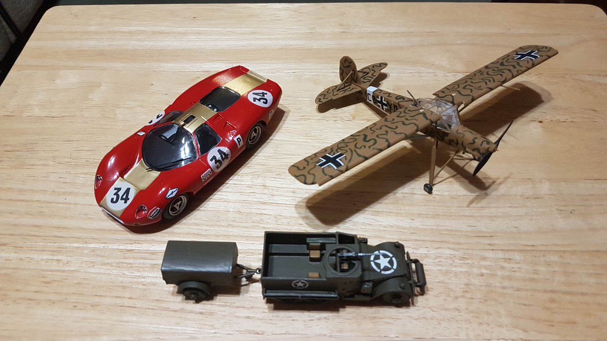  #CJHM2020 March 2020 onwards - Lockdown\\Working from home etc. Built some old  #Airfix things
