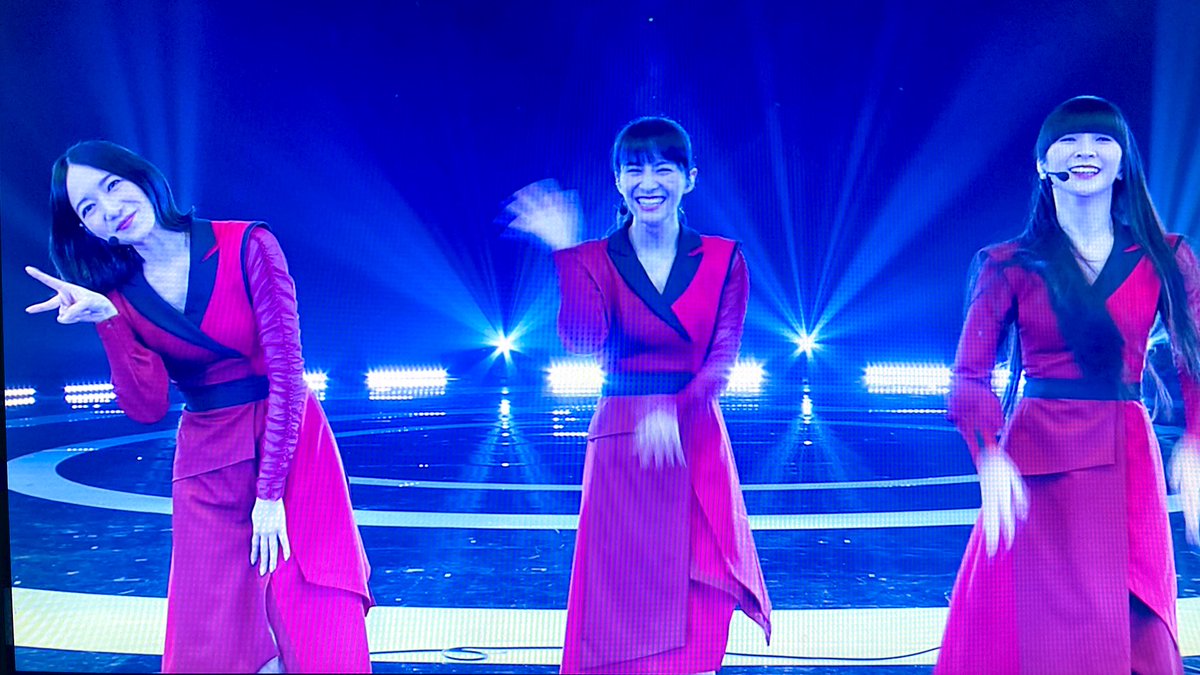 すてィーろ のっちピースいただきました Perfume 紅白歌合戦