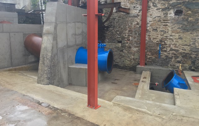 WindWaterSolar's tweet photo. Kerry Woolen Mills hydro project progressed well in 2020 in spite of Covid. Ready for arrival of Kaplan turbine from Czech company Hydrohrom in March, travel restrictions permitting. https://t.co/PDus0Zz4in