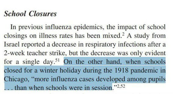 Closing schools increases transmission of respiratory viral infection because children act as a break on the community transmission of the virus. We have known this since 1918: http://citeseerx.ist.psu.edu/viewdoc/download?doi=10.1.1.552.1109&rep=rep1&type=pdf