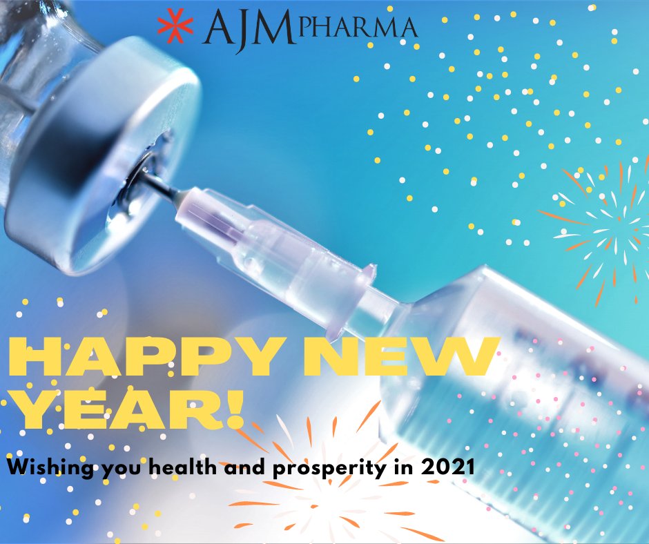 ajmpharmapk's tweet photo. Wishing all of you a healthy and prosperous 2021! #AJMPharma #Pakistan #Lahore #Karachi #Islamabad https://t.co/tH5xfyTdS1