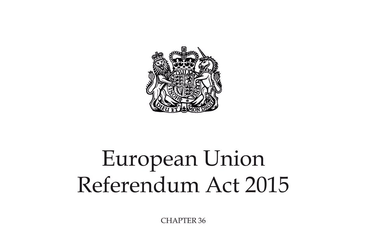 17/12/2015 - The EU Referendum Act receives Royal Assent. No going back now/13