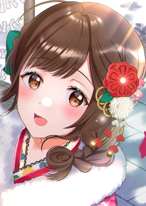 『明けましておめでとう❗あなたに沢山良いことありますように✨??』

#謹賀新年 #あけおめ 
