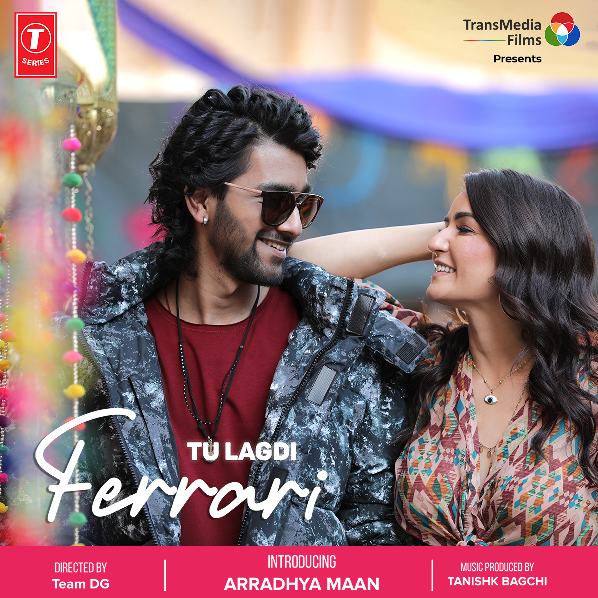 Get ready for the ultimate musical ride of the year. Celebrate New Year with #ArradhyaMaan with his new single #TuLagdiFerrari out now on @TSeries youtu.be/Pdp3ufo9HlA @tanishkbagchi @AseesKaur @TSeries #AmyAela @MainHoonRomy @directorgifty @TransMediaFin #TransMediaFilms