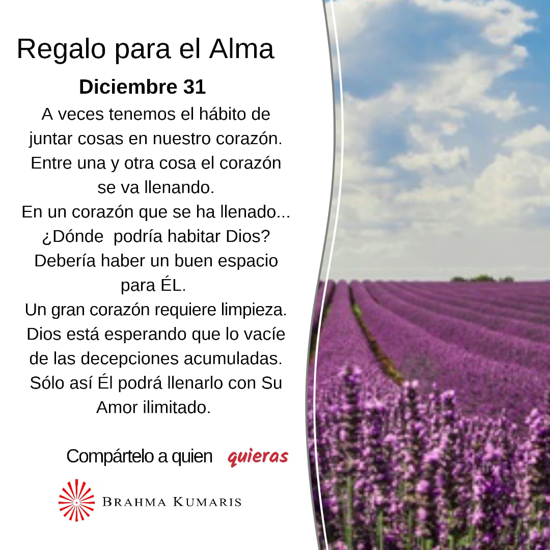 BK_Colombia's tweet photo. #RegaloParaElAlma #FelizJueves #CorazonLimpio #AmorIlimitado #MeditacionRajaYoga #BrahmaKumarisColombia #espiritualidad https://t.co/lobzSDgKl2 #meditacion https://t.co/8sRduGoZBI