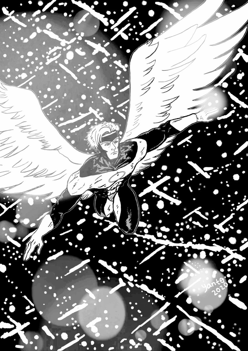 YantonoLiong's tweet photo. Happy New Year. Hope 2021 be a better year for everyone. More love, warmth and positivity.
#happynewyear #happynewyear2020 #marvel #marvelcomics #xmen #firstclass #angel #archangel #warrenworthington #warrenworthingtonIII #comicbookart #yantoliongart #wacom #intuous https://t.co/WOaU0rbEEH