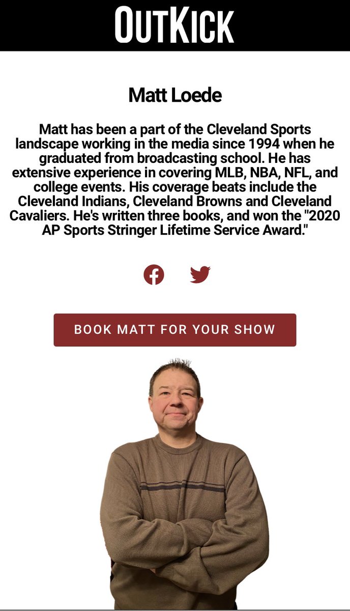 Happy to announce a blessing as 2020 comes to a close. I’m not a full-time member of the staff <a href="/Outkick/">OutKick</a> - joining some amazing writers and staff writing stories &amp; giving some opinions along the way! Happy to be part of the team!