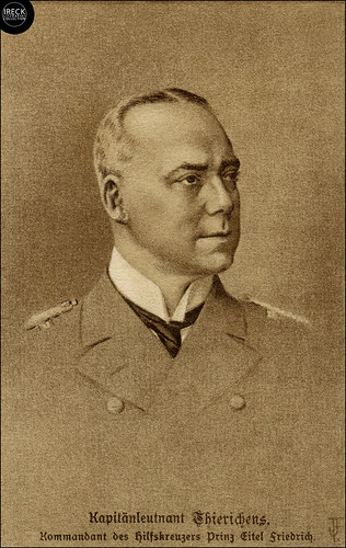 Thierichens was to take Prinz Eitel Friedrich a different way to increase the chance that at least one of them would get away rather than getting caught together.