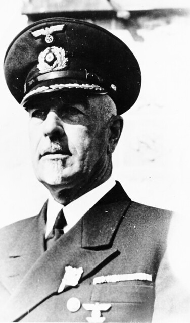 Zuckschwerdt believed that sailing into Rabhaul harbour would gift the Allies with intelligence that they were on the lose and decided to head for Kaveieng where the Governor's launch SMS Komet could resupply them in ferry trips. (Zuckschwerdt pictured during WW2)