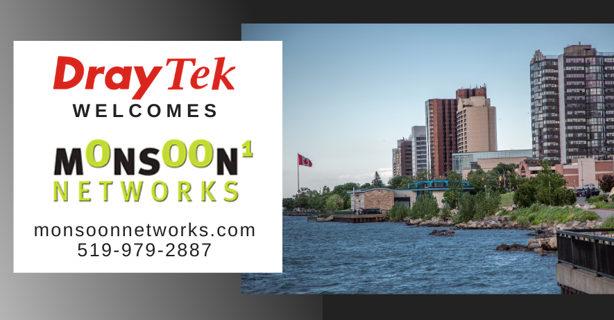 DraytekNetCda's tweet image. We welcome Monsoon Networks, Inc., our new Canadian VAR🍁For all your networking equipment needs, contact their team today:
📞 519 979 2887
🌐monsoonnetworks.com

#IT #router #accesspoint #switch #networkadministrator #networksecurity #meshtechnology #VPN