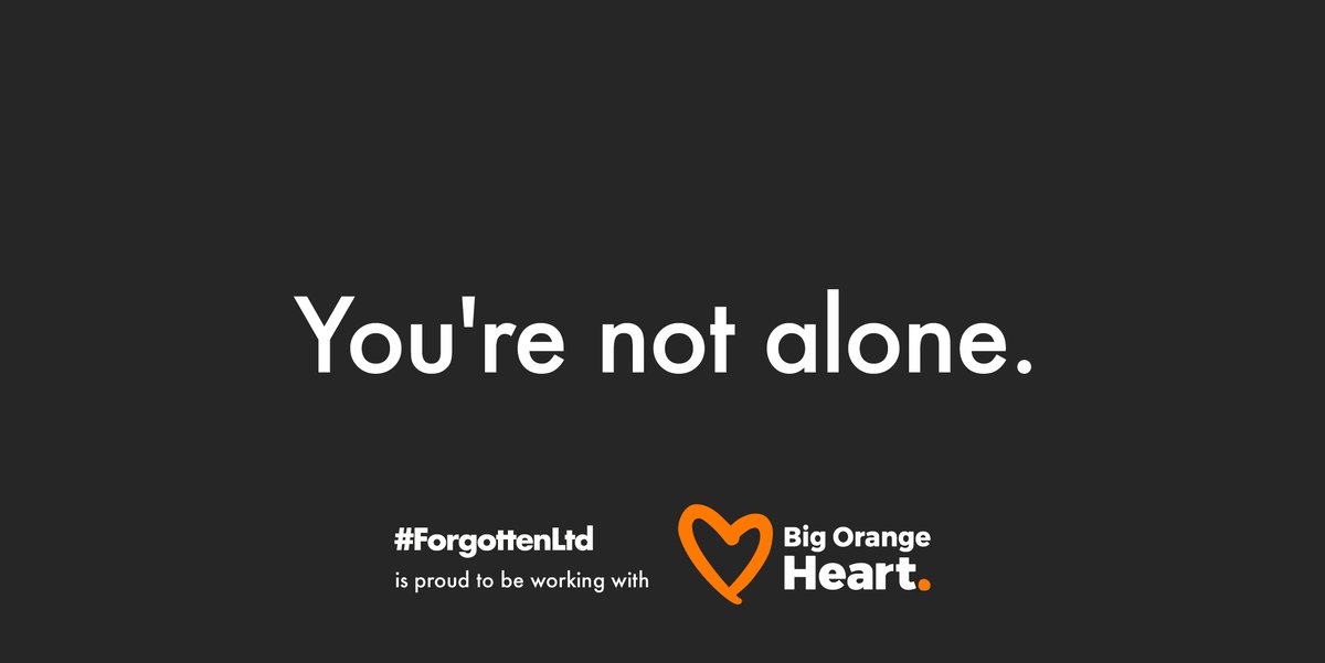 ForgottenLtd's tweet image. Over the holiday period we know many #ForgottenLtd are struggling, and dealing with incredible levels of stress. 
Our campaign partner, @aBigOrangeHeart, is a #mentalhealth org, supporting small biz owners.
Pleases reach out if you need help 🧡
bit.ly/2ZqKAJT