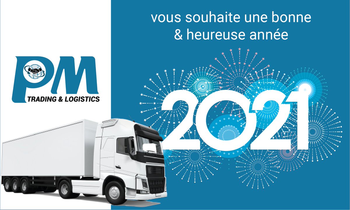 Notre résolution pour 2021 ?
Toujours être à vos côtés pour réaliser vos idées,
et nous améliorer sans cesse pour vous provenir le meilleur service.
De la part de notre Directeur, <a href="/MAGAYE_YOUM/">Papa Magaye YOUM</a> 
#transport #logistics #géniecivil #construction #routier #transporteurs #trading