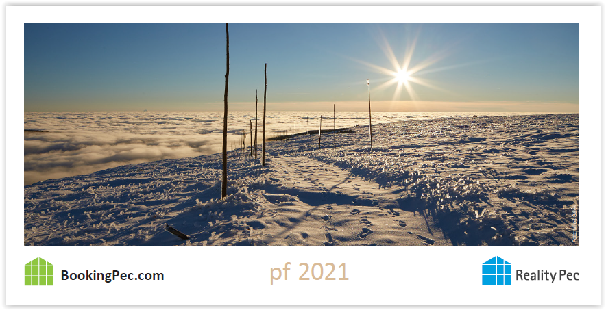 BookingPec's tweet photo. Wij wensen iedereen alle goeds en gezonds voor 2021 en hopen u weer te zien in Pec pod Sněžkou! https://t.co/xmEYJ05ouT