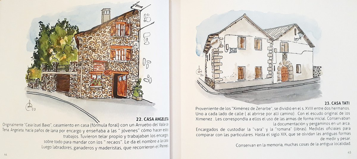 villanuaturismo's tweet photo. Villanúa recoge sus casa tradicionales desde el siglo XIX en un Cuaderno de Viaje

El libro se pondrá a la venta a partir de 7 de enero, en el Ayuntamiento, la Biblioteca y la Oficina de Turismo, por 10 euros

Toda la INFO: https://t.co/zavx68MNCq https://t.co/MRIELpeyet