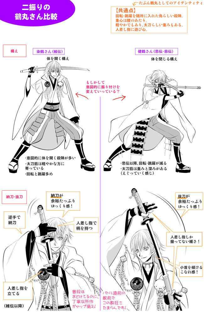 #2020年自分が選ぶ今年の4枚

今年は少なめで恐縮ですが?
みかつると、新規実装された鬼鶴、昨年まで描く機会が少なかったミュ?さん、殺陣の比較レポ☺
新発見のある1年でした☺? 