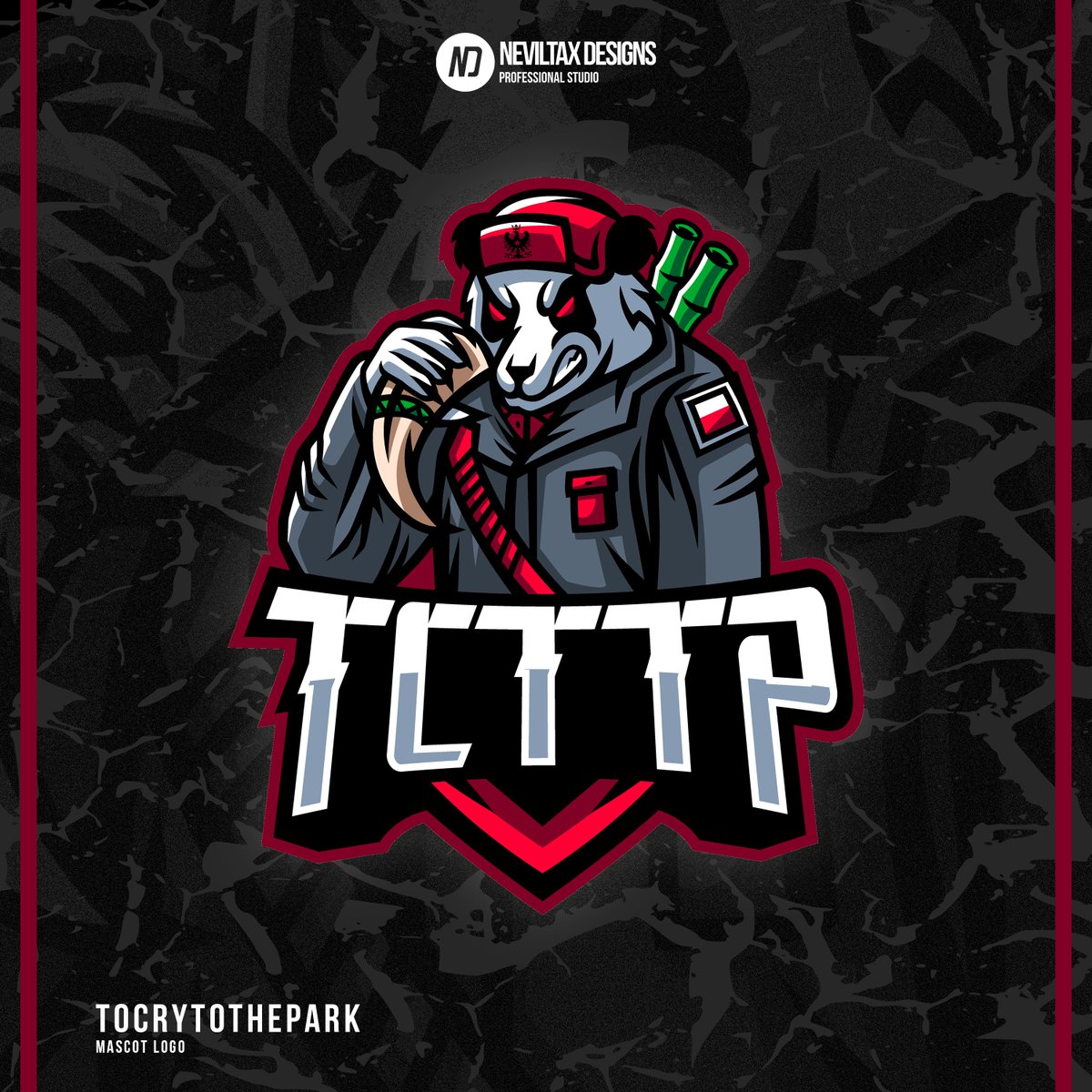 #LOGO | ¡Estamos de vuelta! Y para estrenarlo, os presentamos el mascot logo de <a href="/ToCryToThePark2/">ToCryToThePark</a> 

Todo apoyo se agradece ❤️🔁

Contáctanos por MD o por mail
✉️: contacto@neviltaxdesigns.com