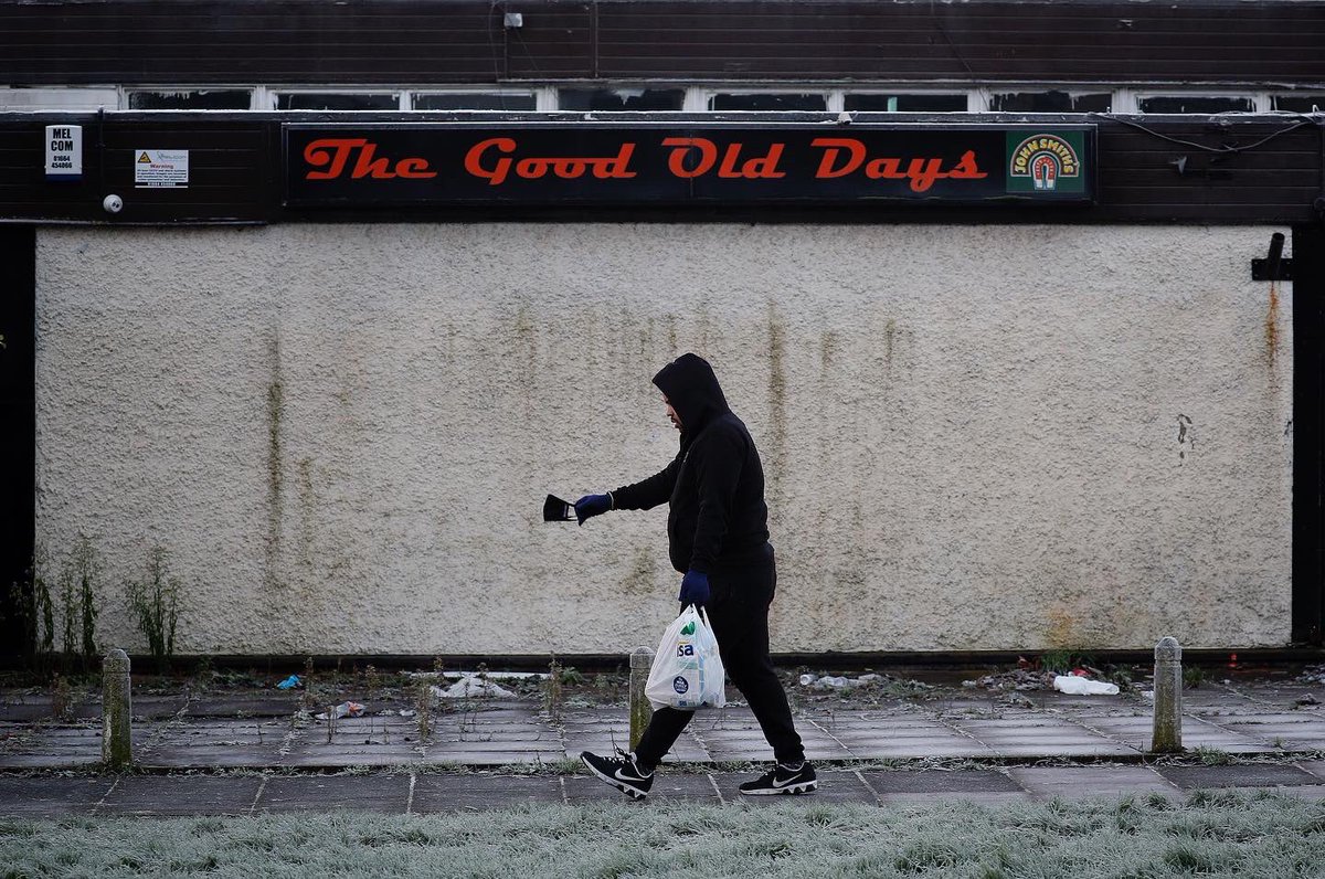snapperdaz's tweet image. Leicester wakes to tier 4 coronavirus restrictions #Covid19UK #coronavirus #tier4 #alamycontributors #alamy @AlamyNews