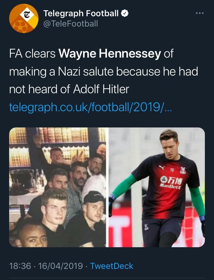 Then again, the FA being an arbiter over any sort of decision would be humourous if it wasn't so utterly absurd.