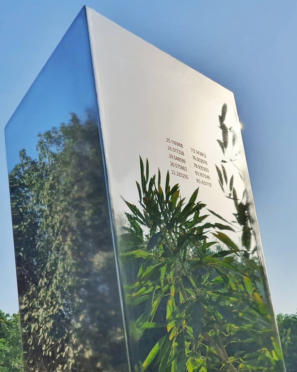 Look what we spotted at our Symphony Forest Park! The #Monolith that appeared in about 30 countries has now made its mark for the first time in India in our Forest park. Check it out before it disappears again!

#UnlockTheMystery #UnlockwithSymphony #MonolithInIndia