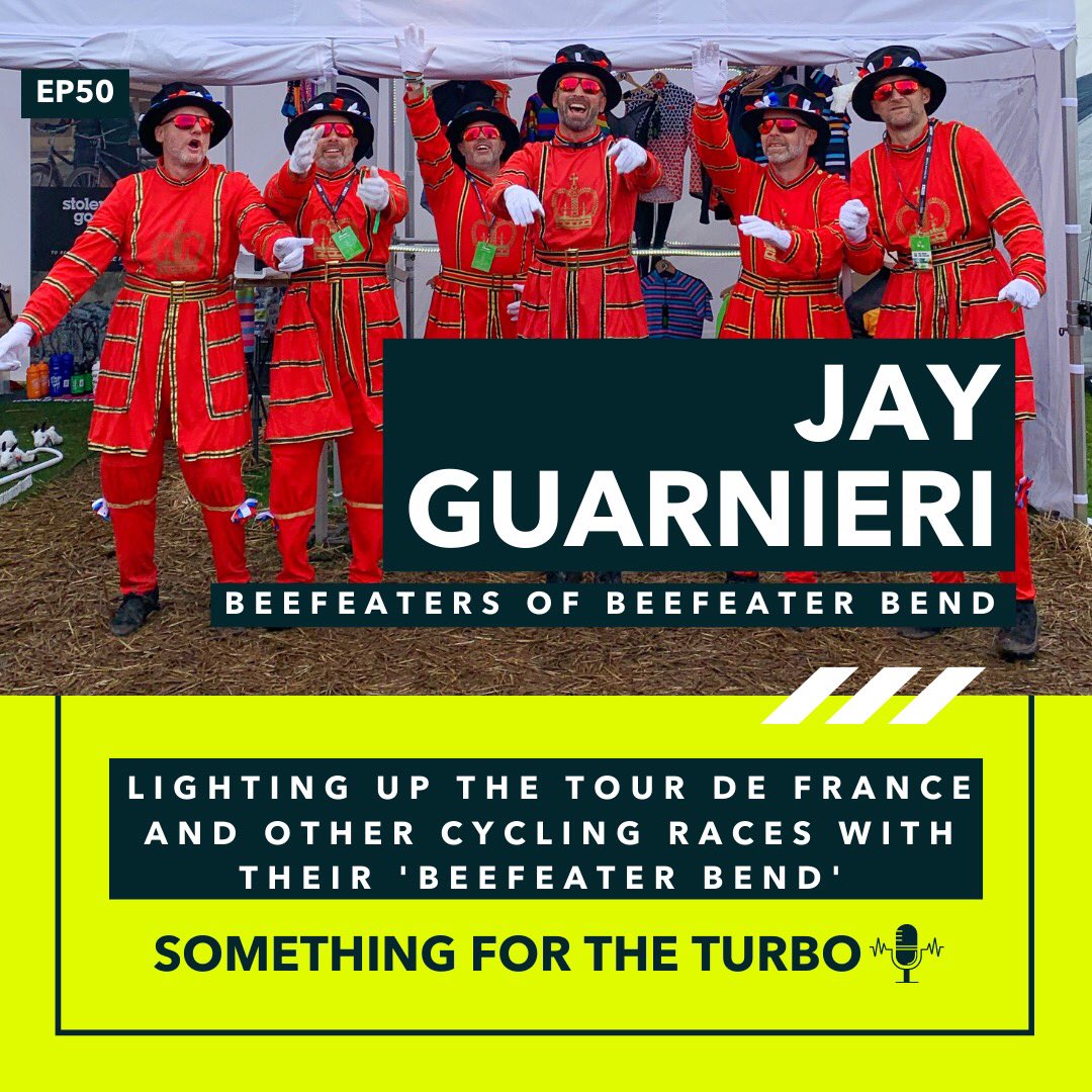 unfoundcc's tweet image. What a way to finish 2020. Our last episode of the year is with Jay Guarneri from the legendary @tdfbeefeaters - available on all major pod platforms, just search ‘Something for the turbo’ or find your link here: wavve.link/somethingforth… HAPPY NEW YEAR 🥳