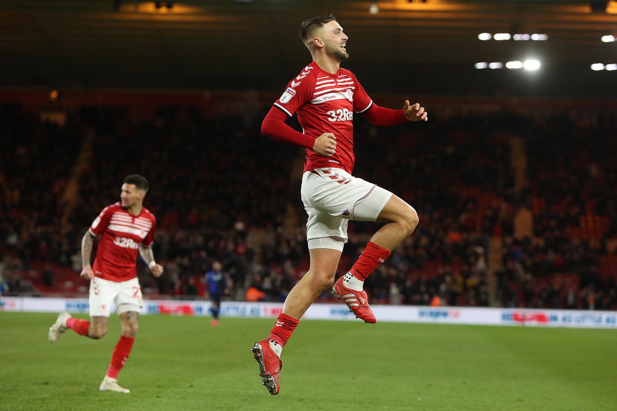 Boro V Notts Forest - The last game that still had fans in the stadium before lockdown 1.