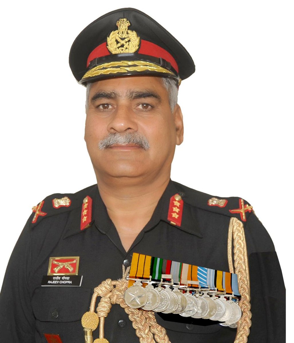 HQ_DG_NCC's tweet photo. #NationalCadetCorps
@SpokespersonMoD
Lt Gen Rajeev Chopra, PVSM, AVSM, ADC, Director General National Cadet Corps, after a long &amp; distinguished career spanning forty years superannuates today. https://t.co/JkWDbtJ5ui