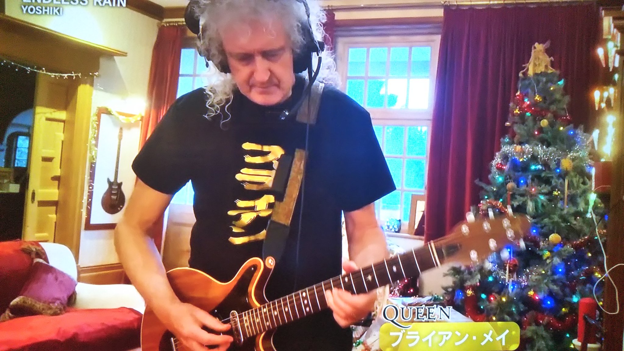 オフィシャル・ブライアン・メイ・ギター・シャツ QUEEN 藤音 on X: 