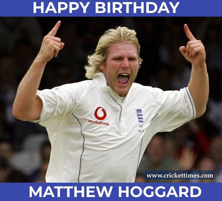 Happy birthday, Matthew Hoggard 