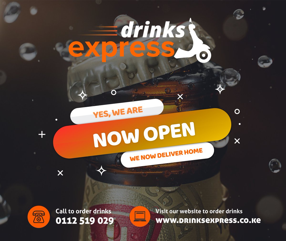 Drinks Express on Twitter "We are now open and ready to serve you