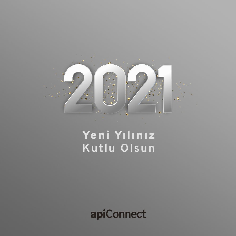 Yeni yılın sağlık, huzur ve mutluluk getirmesini dileriz. İyi seneler.