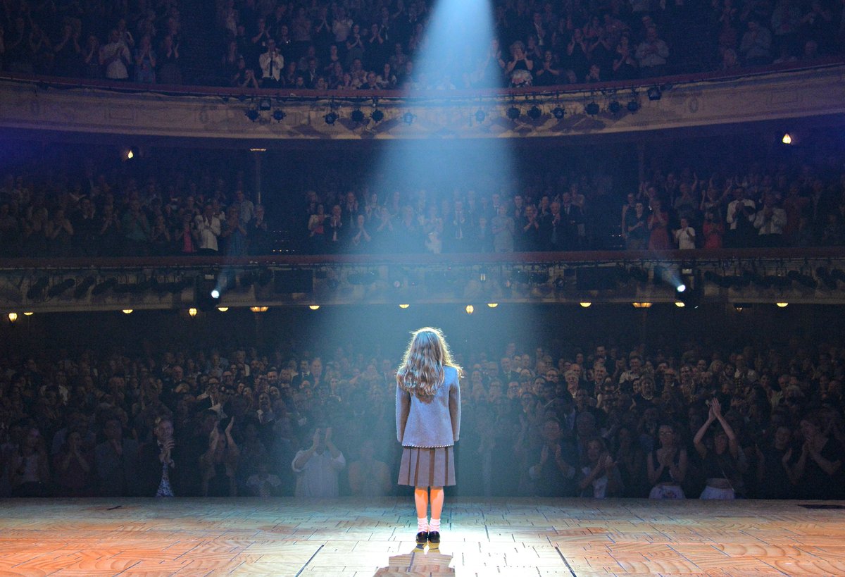 MatildaMusical's tweet photo. To change the world it takes a little genius. We can't wait to be able to welcome you all back in 2021.
#MatildaTheMusical #OnlyAnInterval #HappyNewYear https://t.co/ESLLpufAAy