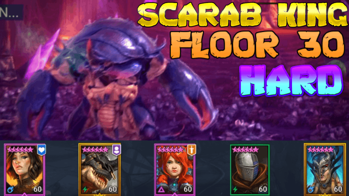 Ending the year with one last guide for the one and only Scarab King, now on the Hard Doom Tower. Hope you guys enjoy and Happy New Years! <a href="/RaidRPG/">RAID: Shadow Legends</a> 

New video out:

tinyurl.com/y8haevwk

#RSL #youtubegaming <a href="/Crazyy_RTs/">CrazyRetweets</a> <a href="/CCG_RTs/">CrypticCoreGaming_RT(2.8k)</a>