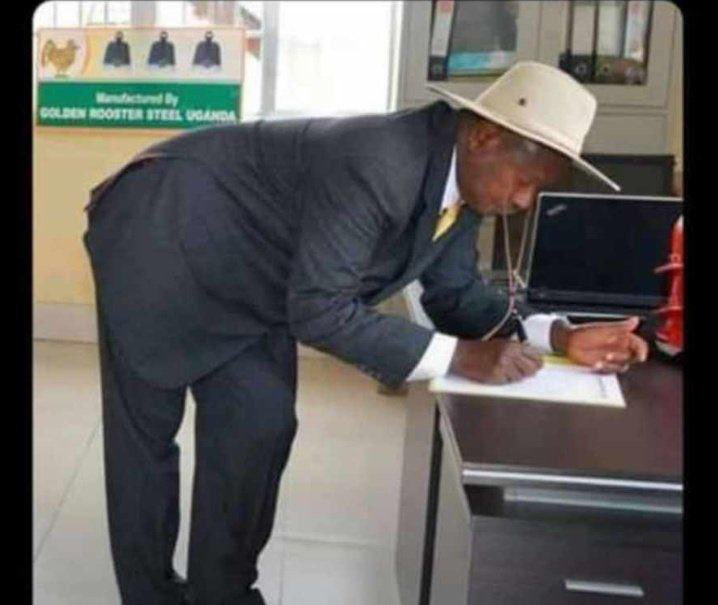 Dear Ugandans,
I would love to send my sincere regards to everyone who endured  my failures for over 40 years thank you for being patient with me .
                  Yours faithful Tibs.