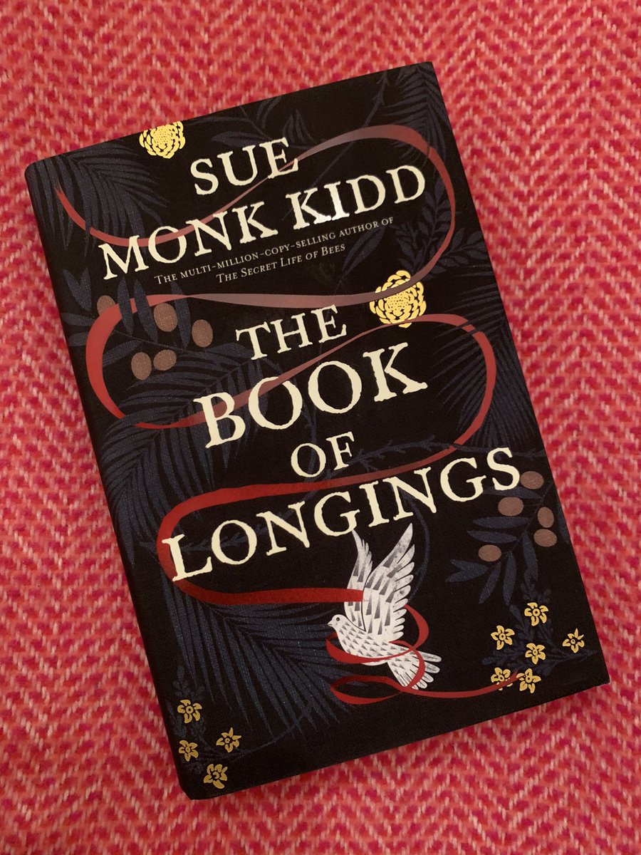 At 5, it’s  #TheBookOfLongings by  @suemonkkidd. I read this whilst self-isolating back in March & I was glued to it. Ana, wife of Jesus, is a strong-willed, intelligent woman who rallies against being forced to marry someone she does not love.