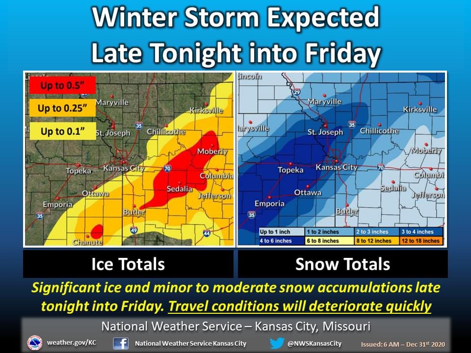 Here is the latest forecast from our partners <a href="/NWSKansasCity/">NWS Kansas City</a>  #kswx #snow #winter