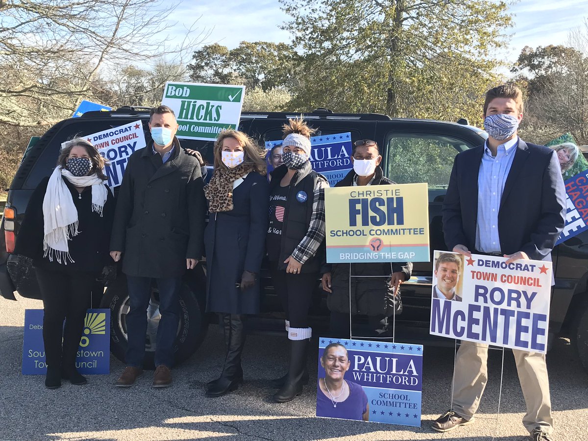 #7:On top of everything else, 2020 was an election year! I had a blast campaigning for some truly phenomenal local candidates across Rhode Island.