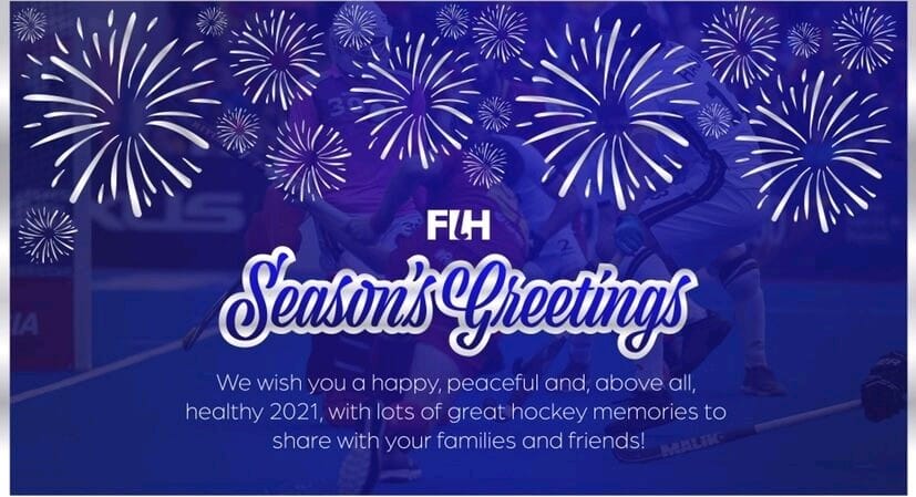 We wish you a happy, peaceful and, above all, healthy 2021 with lots of great hockey memories! 🏑💪