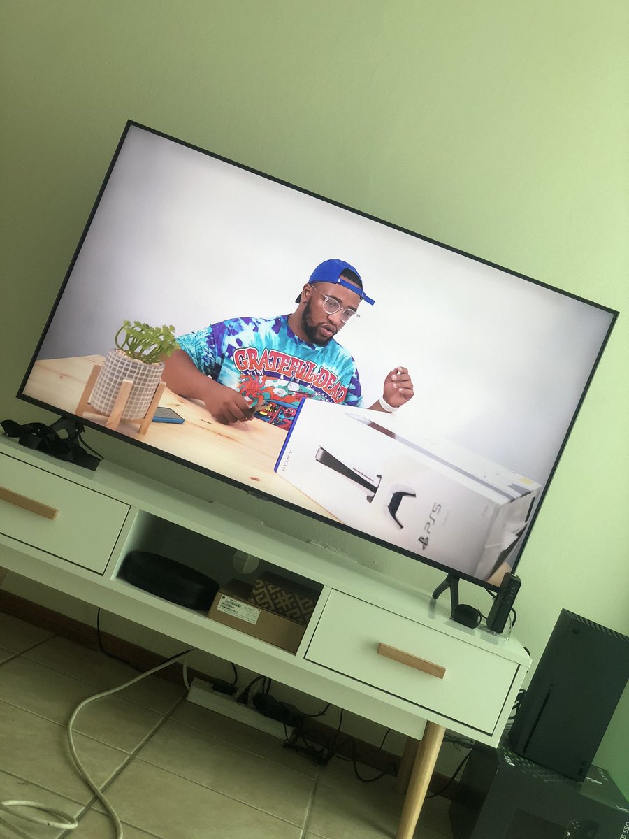 nick_mothapo's tweet photo. @ArcadeZA @Okay_Wasabi 
@PlayStation 5 unboxing + chats. 

Ending 2020 on a good note🕹🎮 https://t.co/790ozb4WKx